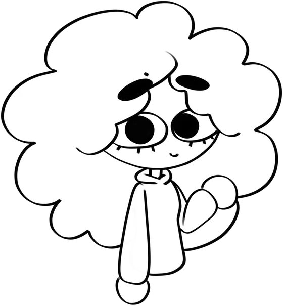 Chibi de Mako qui sourit